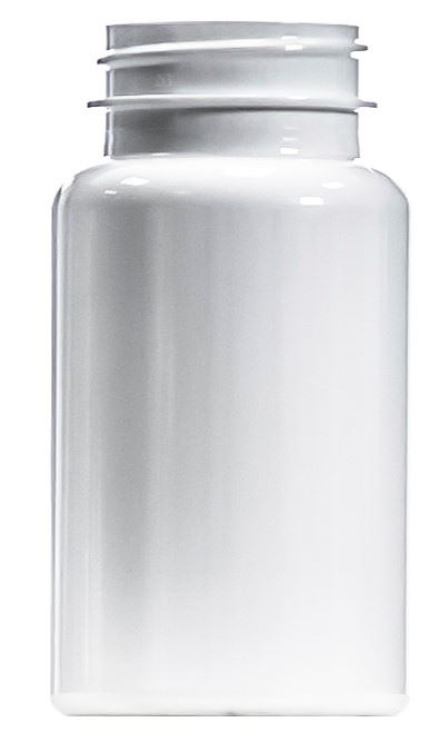 120ml White PET Skypack Jar, 38/400 CT Neck